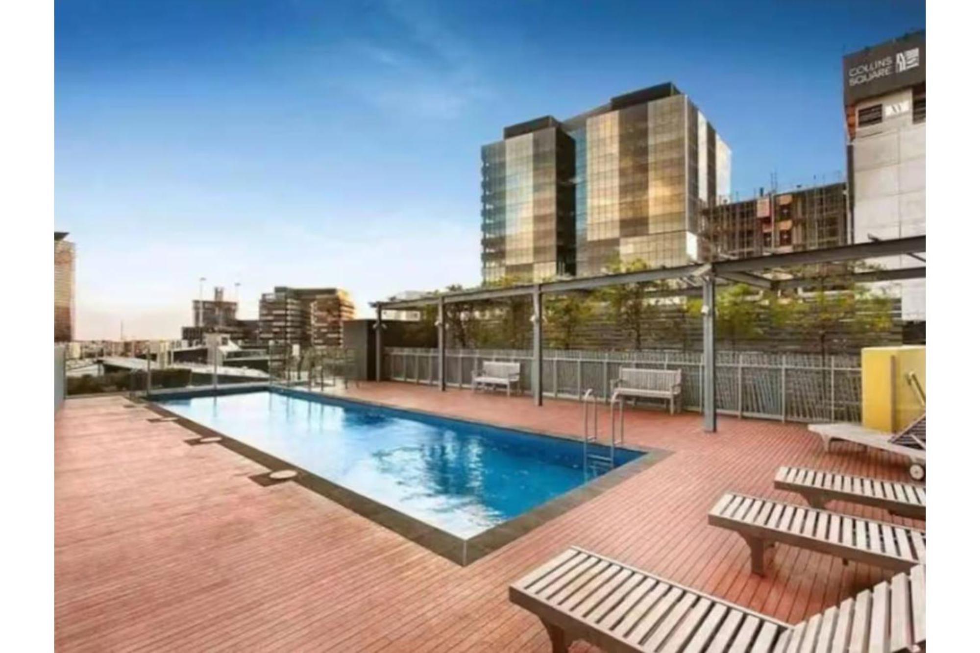 Docklands Convenient & Modern 1 Bed Apartment Melbourne Luaran gambar